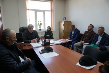 Заседание аппарата Антитеррористической комиссии с участием всех глав сельских поселений