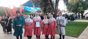 Ансамбль "Агул"  принимает участие на Международном фестивале "Горцы".